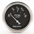 Autometer 2-1/16" 0-90 Ω Fuel Level Gauge Old Tyme Black | Universal (1715)