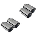XForce Black Exhaust Tip Kit | 2018-2021 Ford Mustang GT (ES-FM18-BLACKTIP)