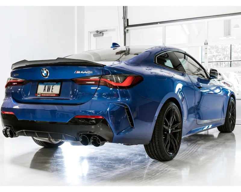AWE Resonated Touring Edition Exhaust for G2X M340i / M440i - Diamond Black Tips (3015-43158)