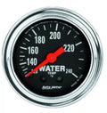 Autometer 2-1/16" 120-240 °F Water Temperature Gauge Traditional Chrome | Universal (2433)
