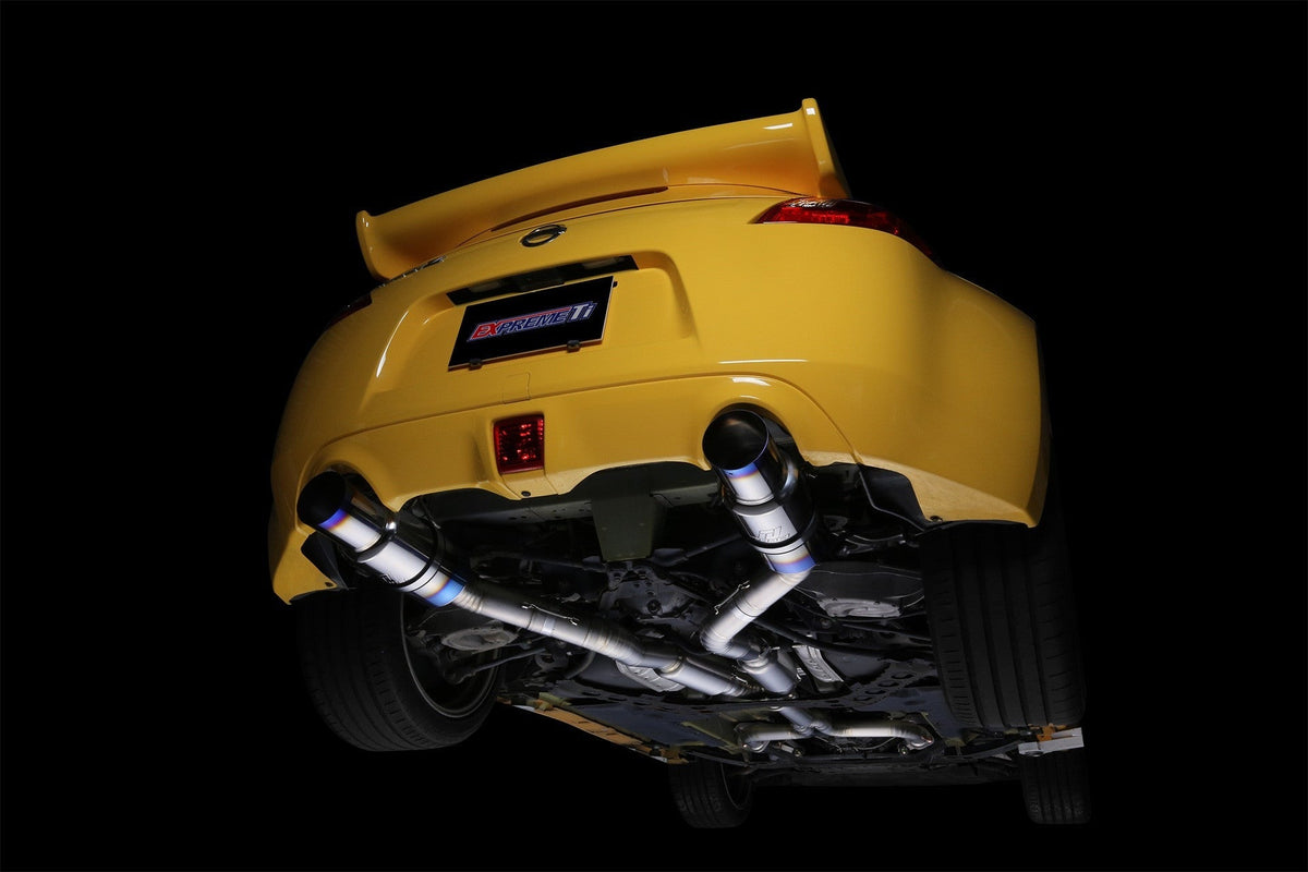 Tomei Expreme Ti Full Titanium Muffler Type-D Dual Exhaust | 2009-2020 Nissan 370Z Z34 (TB6090-NS02B)