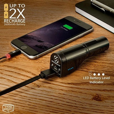 Scosche GoBat 2600 3-in-1 Power Bank (PBC71)