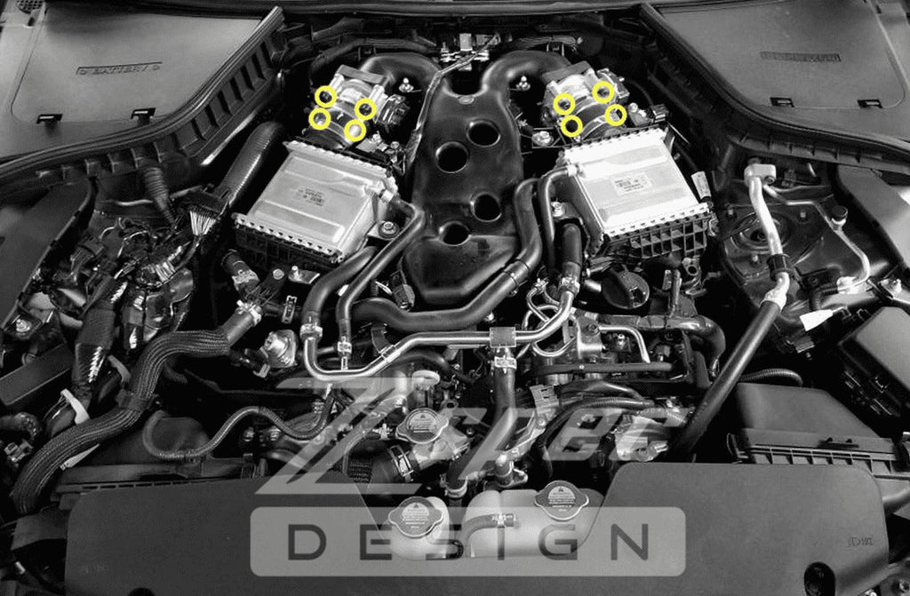 ZSPEC Throttle Bodies Stainless/Billet Fastener Kit | 2023+ Nissan Z (00843612141316)