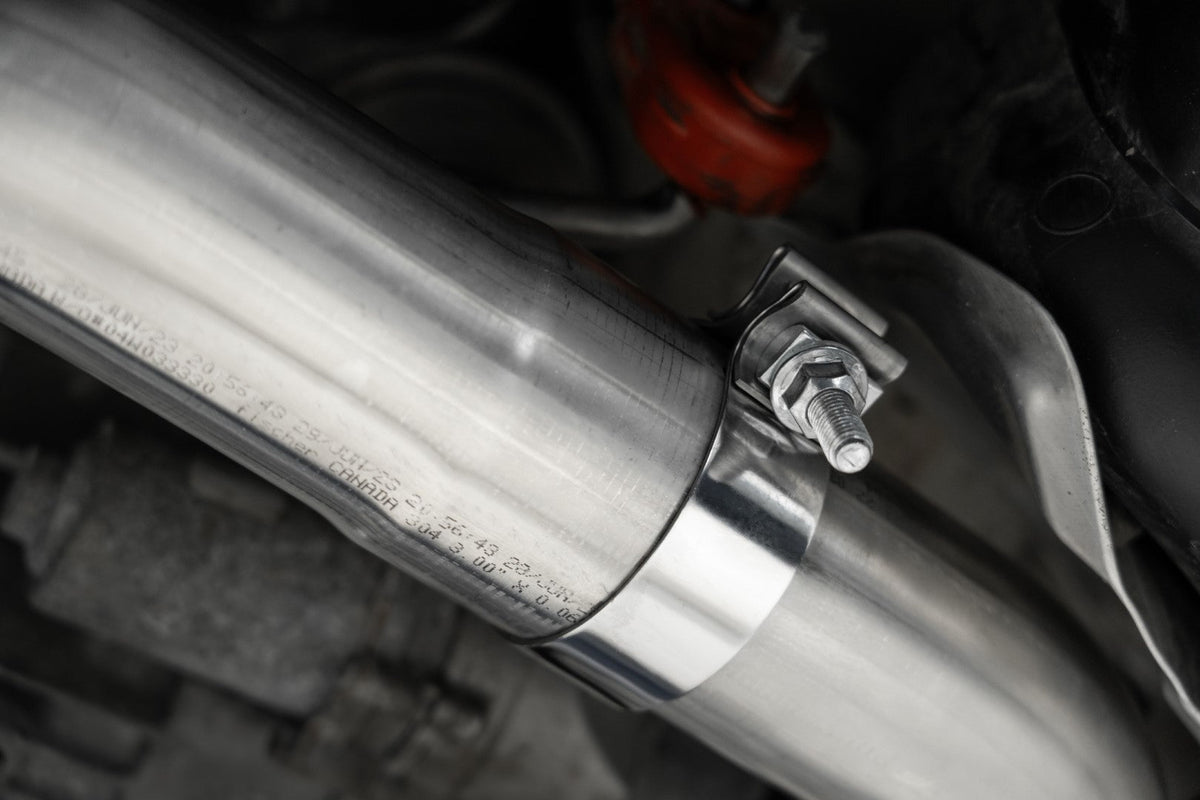 MBRP Stainless Steel 3" Cat-Back - 2.5" Dual Split Exit | 2017-2019 VW Golf Sportwagen / Alltrack (S4618)