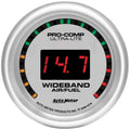 Autometer 2-1/16" 10:1-17:1 AFR Air/Fuel Ratio-Wideband Gauge ULTRA-LITE | Universal (4379)