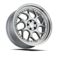 AodHan Wheels DS01 Silver w/ Machined Lip 18x9.5 | 5x114.3 (DS118955114315SML)