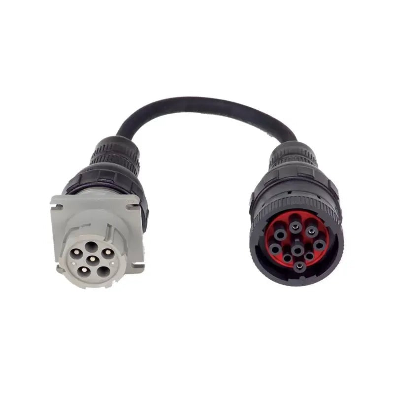 Autometer 6-Pin to 9-Pin Adapter for Connecting the AC-26 to Heavy-Duty Vehicles That Have 9 Pins | Universal (AC25)