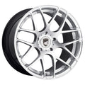 Avant Garde Wheels Ruger Mesh Liquid Silver w/Machined Face (Liquid Silver) 20x11 | 5x130 (RMSHF-LS530201152)