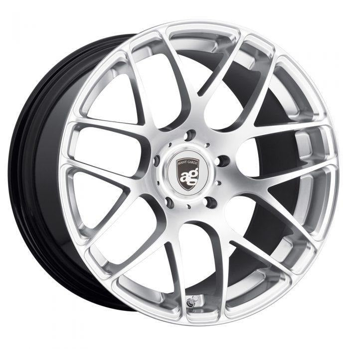 Avant Garde Wheels Ruger Mesh Liquid Silver w/Machined Face (Liquid Silver) 20x11 | 5x130 (RMSHF-LS530201152)