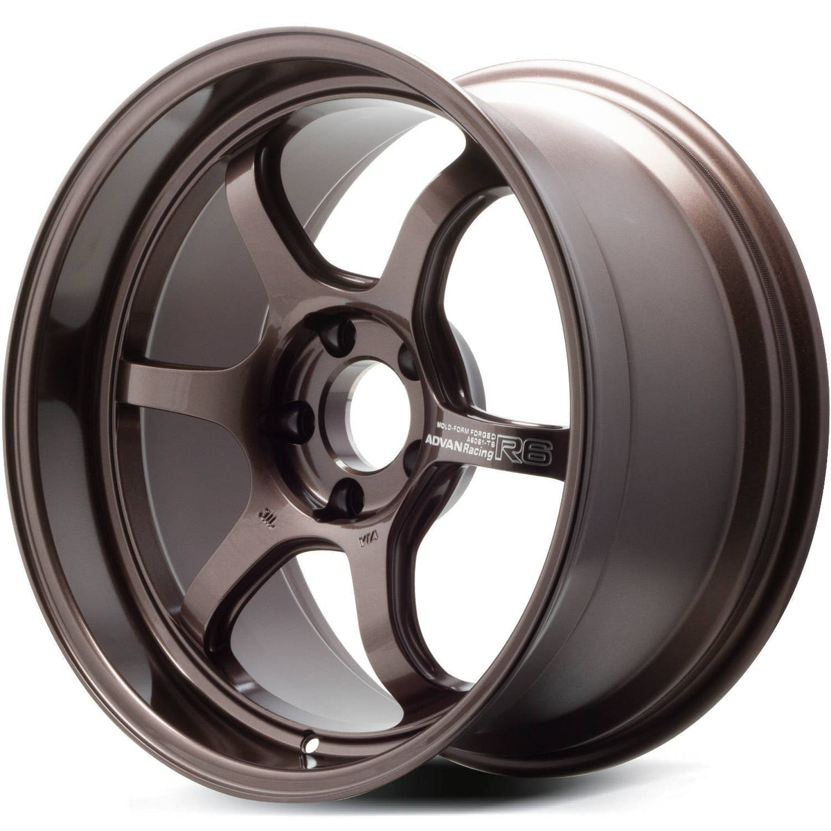 Advan Racing R6 Racing Copper Bronze 18x8.5 | 5x112 (YA68H45MCB)