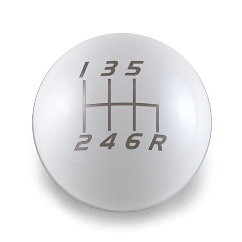 Billetworkz Weighted Shift Knob - 6 Speed Velocity Engraving | 2015-2023 Subaru WRX, and 2004-2021 Subaru WRX STI (BW-KNB-WRX6-VEL6)