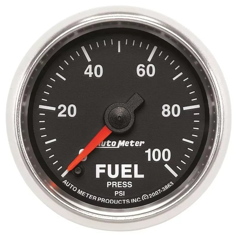 Autometer 2-1/16" 0-100 PSI Fuel Pressure Gauge GS | Universal (3863)
