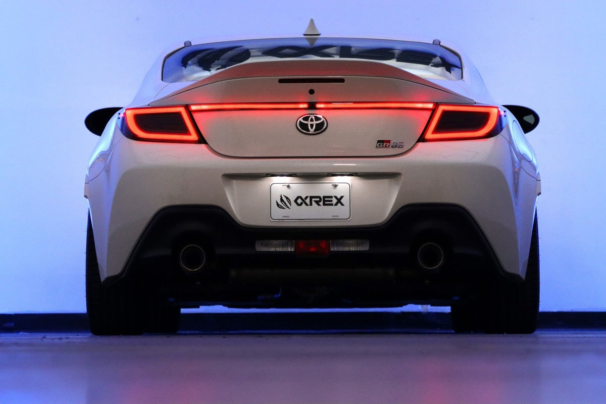 Alpharex LUXX-Series LED Tail Lights - Alpha-Black | 2021+ Toyota GR86 / Subaru BRZ (675040)