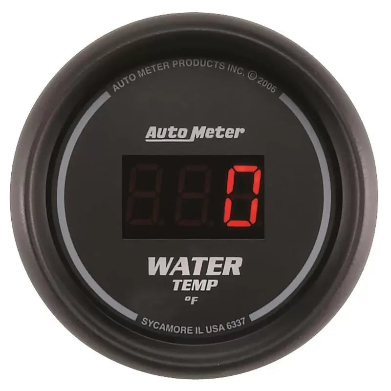Autometer 2-1/16" 0-340 °F Digital Water Temperature Gauge SPORT-COMP | Universal (6337)