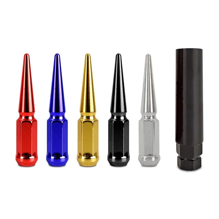 Mishimoto Steel Spiked Lug Nuts M12x1.5 20pc Set | 2023+ Honda Civic Type-R (MMLG-SP1215-20)