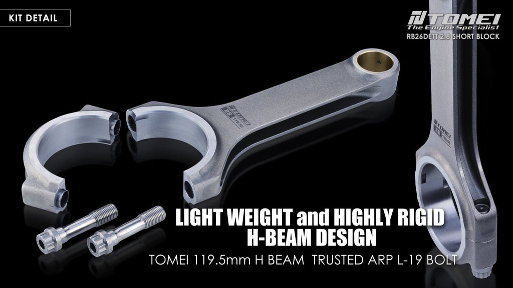 Tomei Short Block 2.8L Full Counterweight Standard Block | 1989-2002 Nissan GT-R (TA102A-NS05A)
