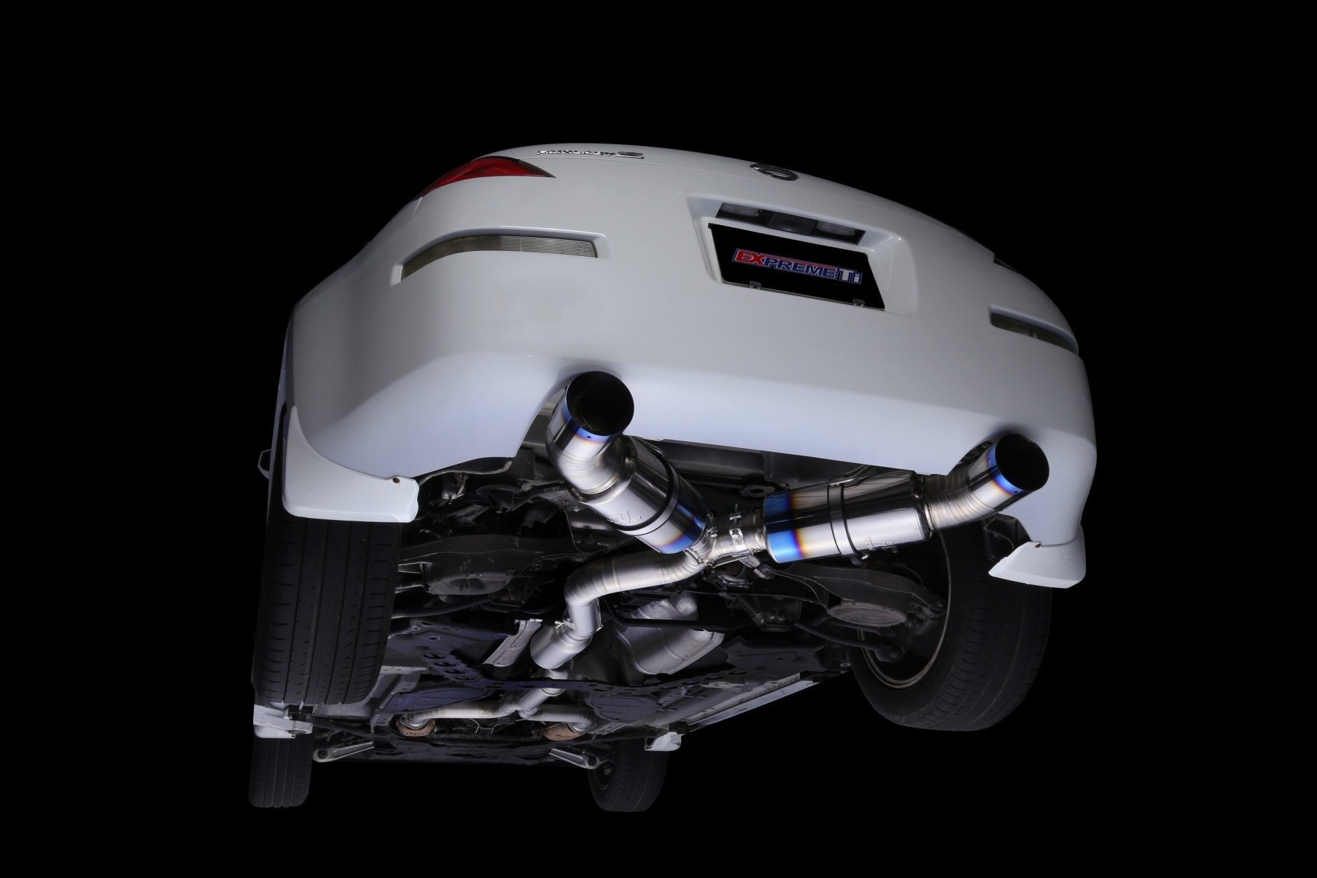 Tomei FULL TITANIUM MUFFLER EXPREME Ti TYPE-D Dual Exhaust System | 2003-2008 Nissan 350Z (TB6090-NS04B)