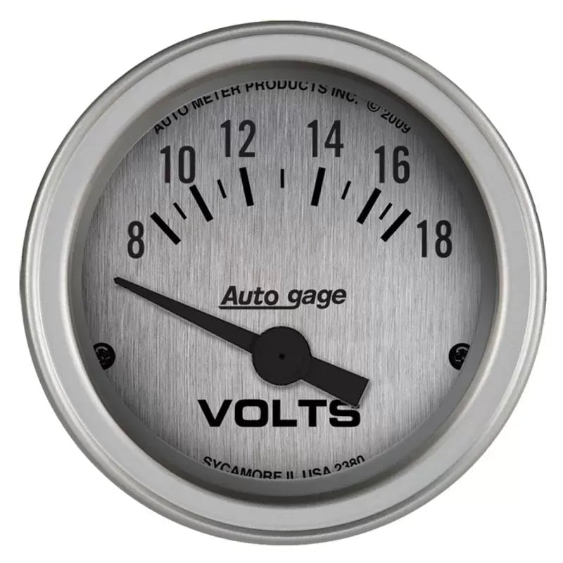 Autometer 2-1/16" 8-18V Voltmeter Gauge Auto Gage | Universal (2380)