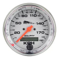 Autometer 3-3/4" 0-120 MPH PRO-CYCLE Speedometer Gauge Silver | Universal (19352)