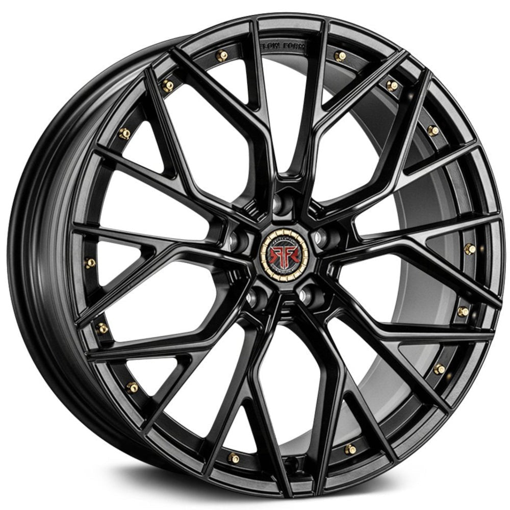 Revolution Racing RF3 Satin Black 20x8.5 | 5x114.3 (RF3-2085514F+35SB)