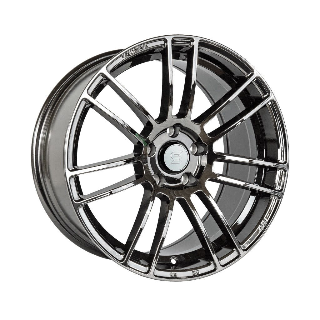 Stage Wheels Belmont Black Chrome 18x9.5 | 5x120 (BEL3538623)