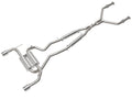 aFe Takeda 2.5" Stainless Steel Cat-Back Exhaust System | 2014-2015 Infiniti Q50 3.7L (49-36136)