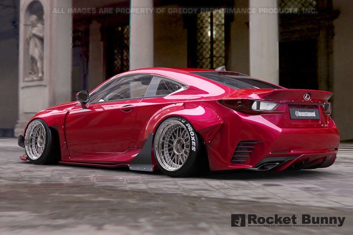 GReddy Rocket Bunny Rear Diffuser | 2015-2025 Lexus RC F (17010263)