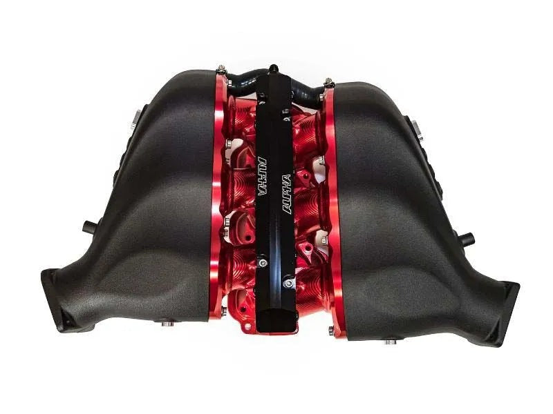 AMS Performance Cast Intake Manifold Auxiliary Rail Upgrade From 6 to 12 injectors | 2009+ Nissan R35 GTR (ALP.07.08.0101-4)