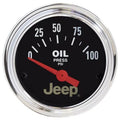 Autometer 2-1/16" 0-100 PSI Oil Pressure Gauge Jeep | Universal (880240)