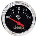 Autometer 2-1/16" 100-250 °F Oil Temperature Gauge Jeep | Universal (880429)