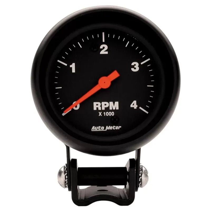 Autometer 2-5/8" 0-4000 RPM Pedestal Tachometer Gauge Z-SERIES | Universal (2890)