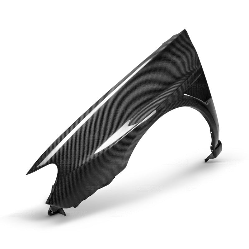 Seibon 10mm Wider Carbon Fiber Fenders | 2006-2007 Subaru WRX/STI (FF0607SBIMP)