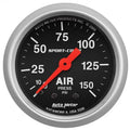 Autometer 2-1/16" 0-150 PSI Air Pressure Gauge SPORT-COMP | Universal (3320)