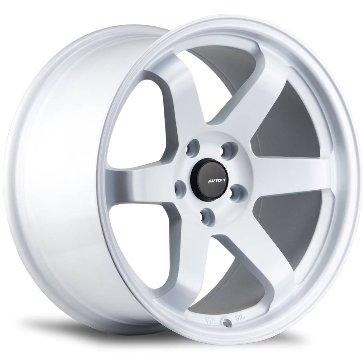 AVID1 AV6 Matte White 18x9.5 | 5x114.3 (AV0618955H38WH)