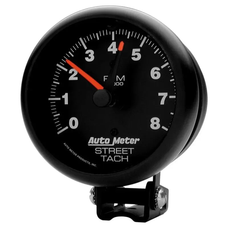 Autometer 3-3/4" 0-8000 RPM Pedestal Tachometer Gauge Z-SERIES | Universal (2894)