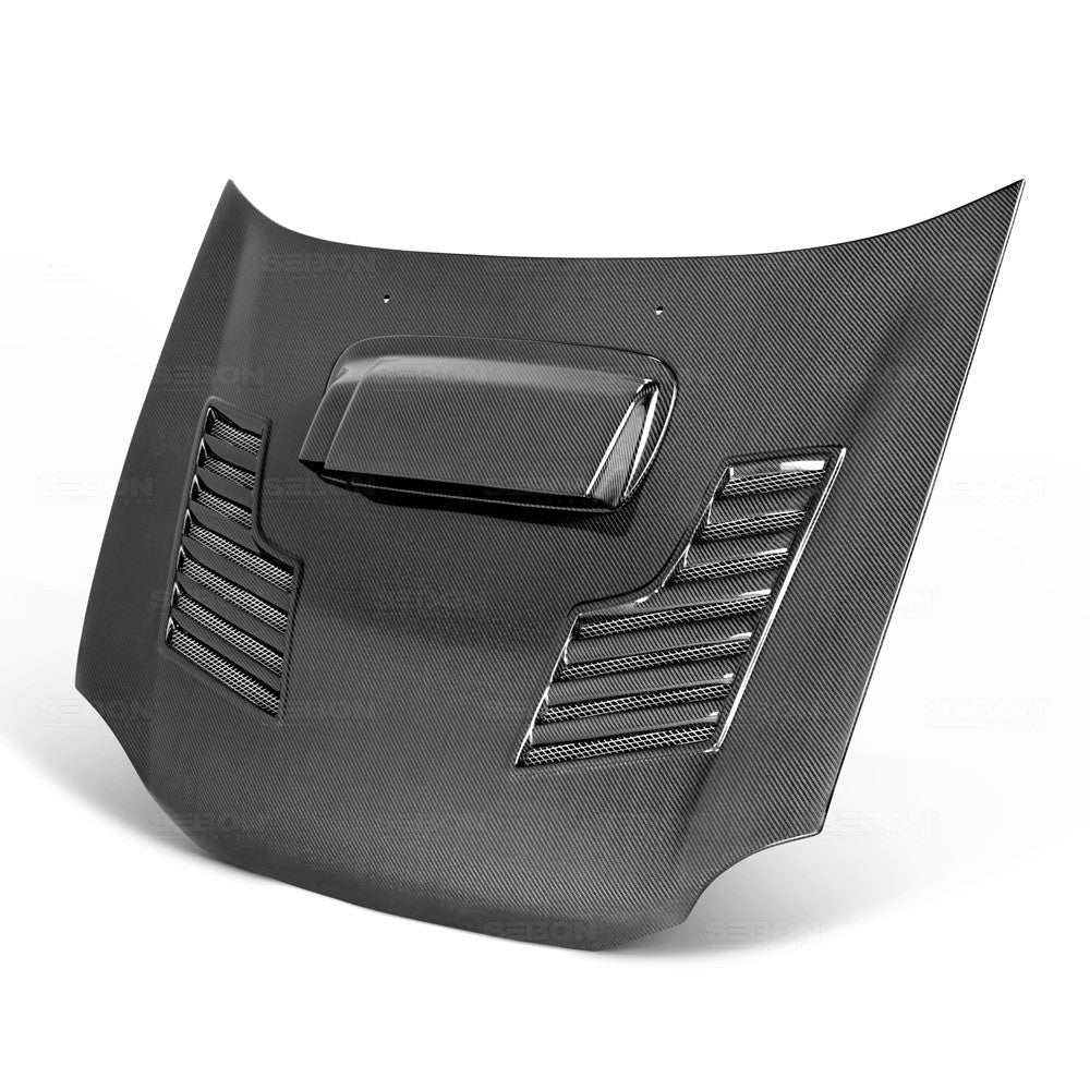 Seibon CWII Carbon Fiber Hood | 2002-2003 Subaru WRX (HD0203SBIMP-CWII)