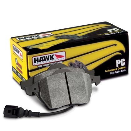 Hawk Performance Front Ceramic Brake Pads | 90-00 Civic / 88-90 CRX / 84-85 Accord (HB218Z.583)