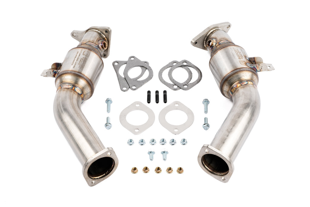 AMS Street Lower High Flow Cats | 2023+ Nissan Z & 2016-2024 Infiniti Q50 / Q60 VR30DDTT (AMS.53.05.0001-2)