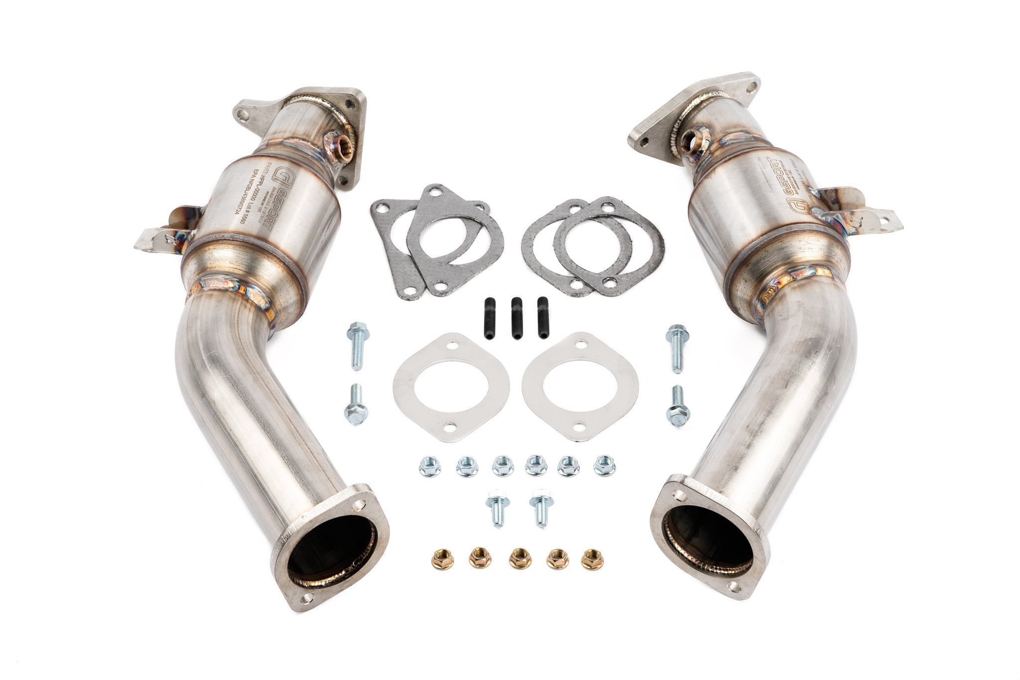 AMS Street Lower High Flow Cats | 2023+ Nissan Z & 2016-2024 Infiniti Q50 / Q60 VR30DDTT (AMS.53.05.0001-2)