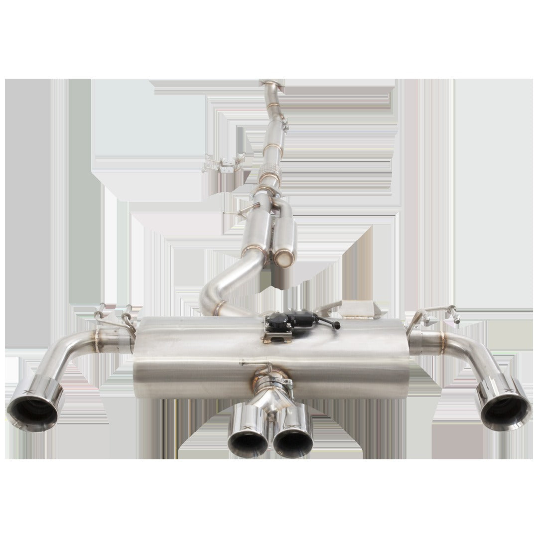 XForce Varex Valved Cat Back Exhaust System | 2023+ Toyota GR Corolla (ESTCG23VKCS)