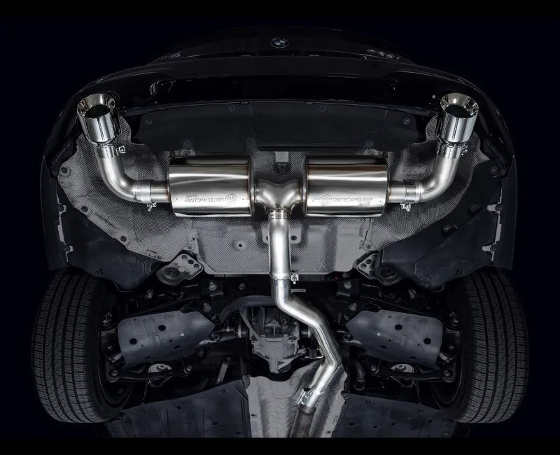 AWE Touring Edition Axleback Exhaust for BMW G2X 330i/430i - Chrome Silver (3015-32429)
