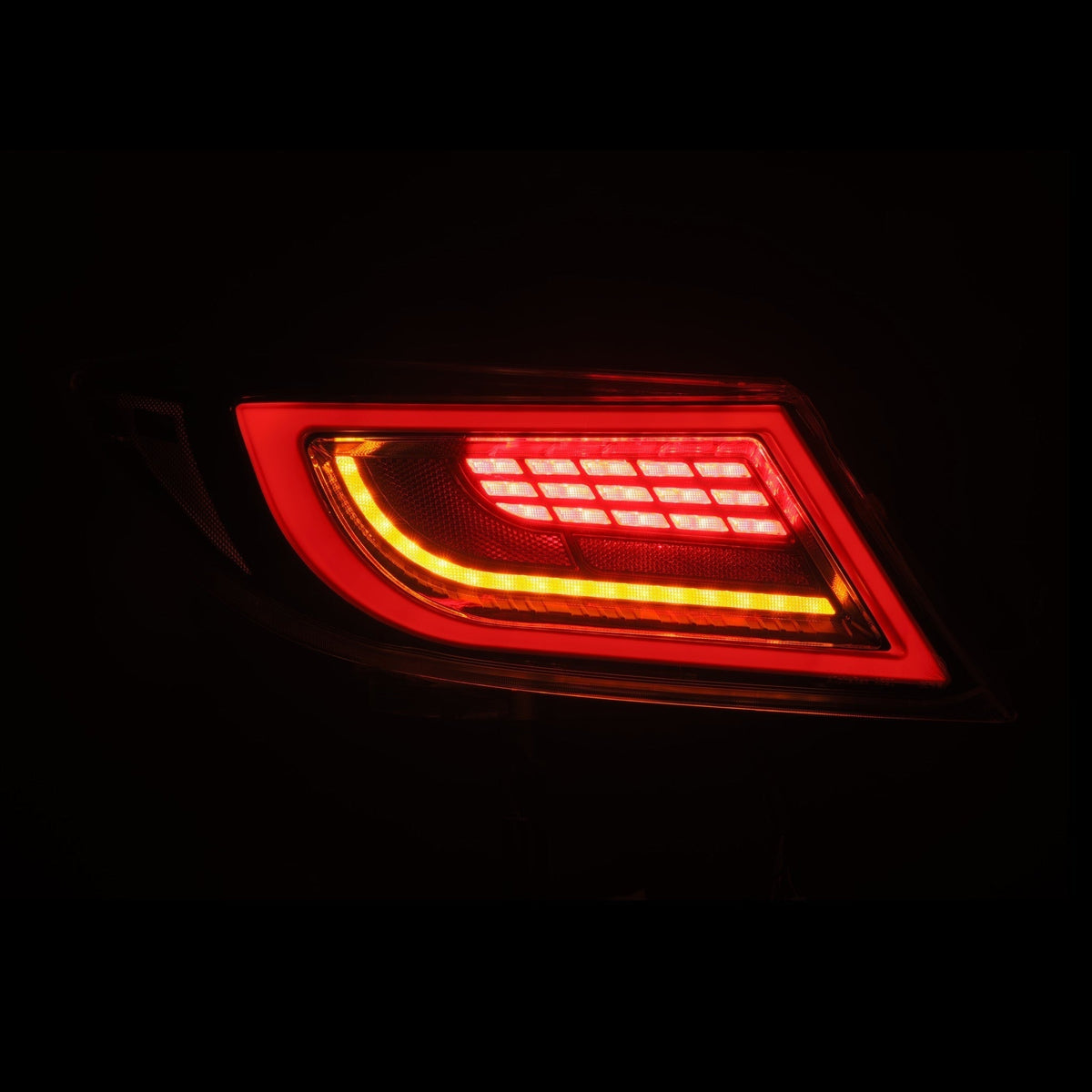 Alpharex LUXX-Series LED Tail Lights - Black Smoke | 2021+ Toyota GR86 / Subaru BRZ (675020)