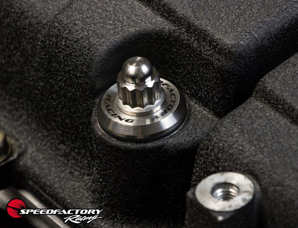 SpeedFactory Racing B-Series VTEC Titanium Valve Cover Hardware Kit | 1994-2001 Acura Integra, and 1999-2000 Honda Civic Si (SF-02-076)