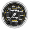 Autometer 5" 0-160 MPH Speedometer Gauge Carbon Fiber | Universal (4895)
