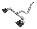 AWE Track Edition Exhaust for Volkswagen MK8 Golf R - Diamond Black Tips (3020-43658)