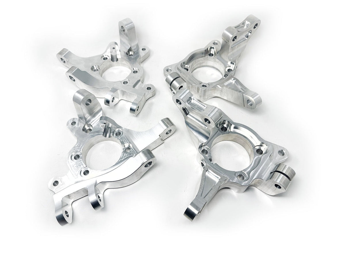 Bulletproof Racing Billet Front and Rear Uprights (Spindles) | EVO 4-9 (EVO789-FRUPR)