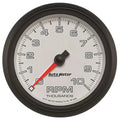 Autometer 3-3/8" 0-10000 RPM PRO-CYCLE Tachometer Gauge White | Universal (19598)