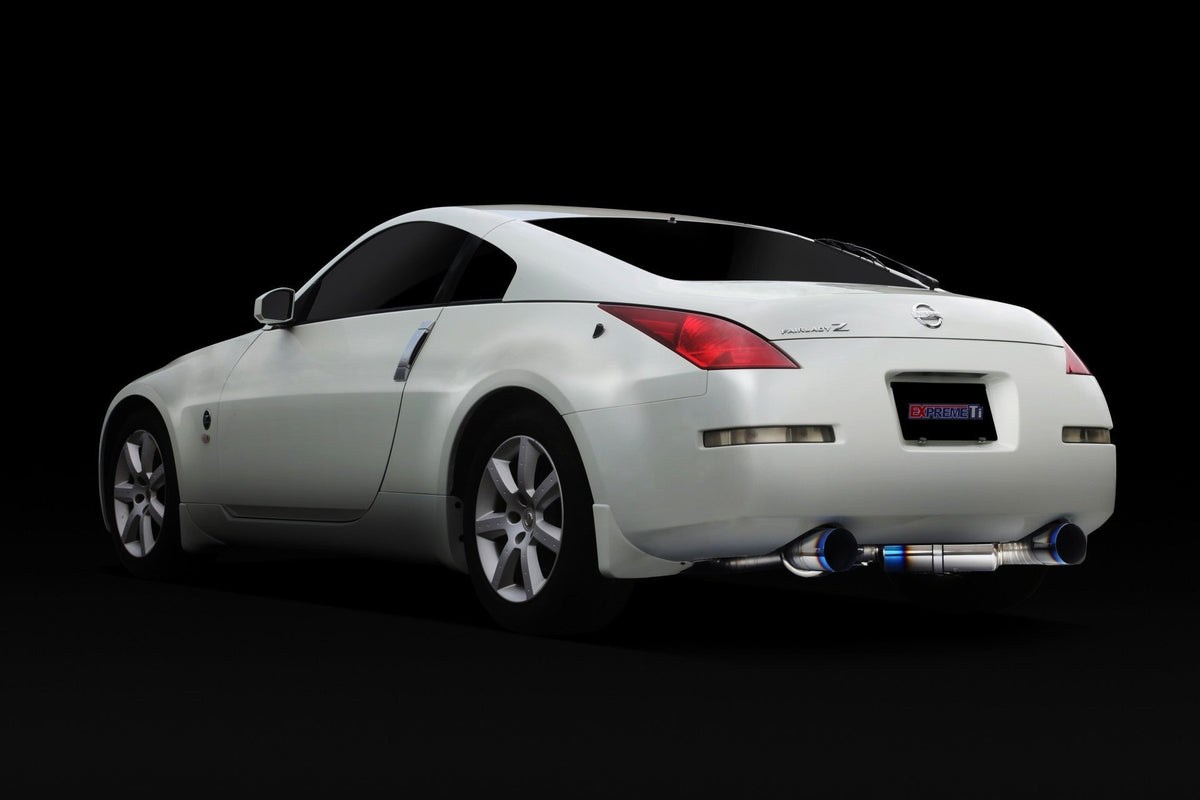 Tomei FULL TITANIUM MUFFLER EXPREME Ti TYPE-D Dual Exhaust System | 2003-2008 Nissan 350Z (TB6090-NS04B)