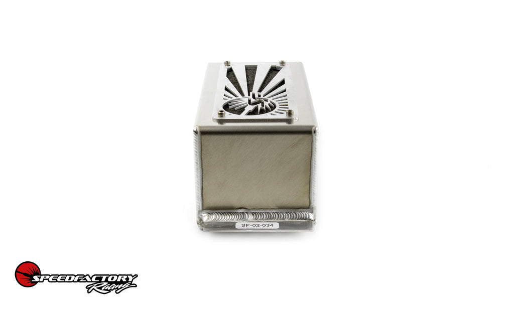 SpeedFactory Racing Rising Sun Oil Catch Can | 1994-2001 Acura Integra and 1992-2000 Honda Civic (SF-02-034)