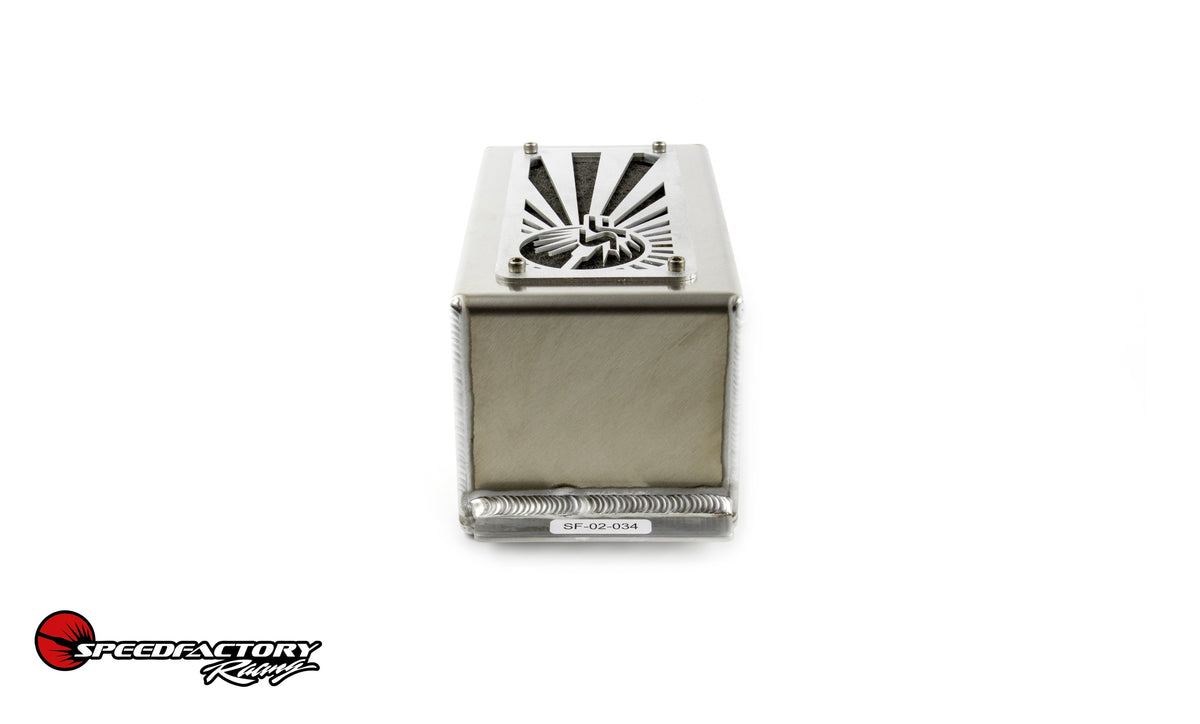 SpeedFactory Racing Rising Sun Oil Catch Can | 1994-2001 Acura Integra and 1992-2000 Honda Civic (SF-02-034)